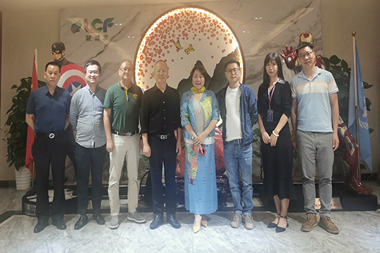 江门国家高新区领导莅临leyu乐鱼参观调研