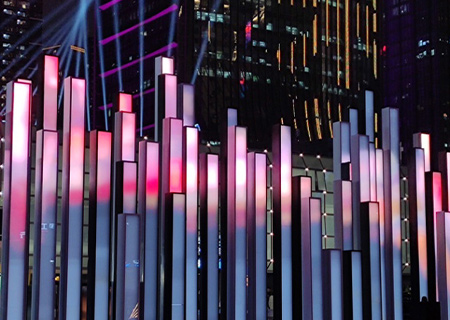 leyu乐鱼创意屏之罗湖钢琴屏项目